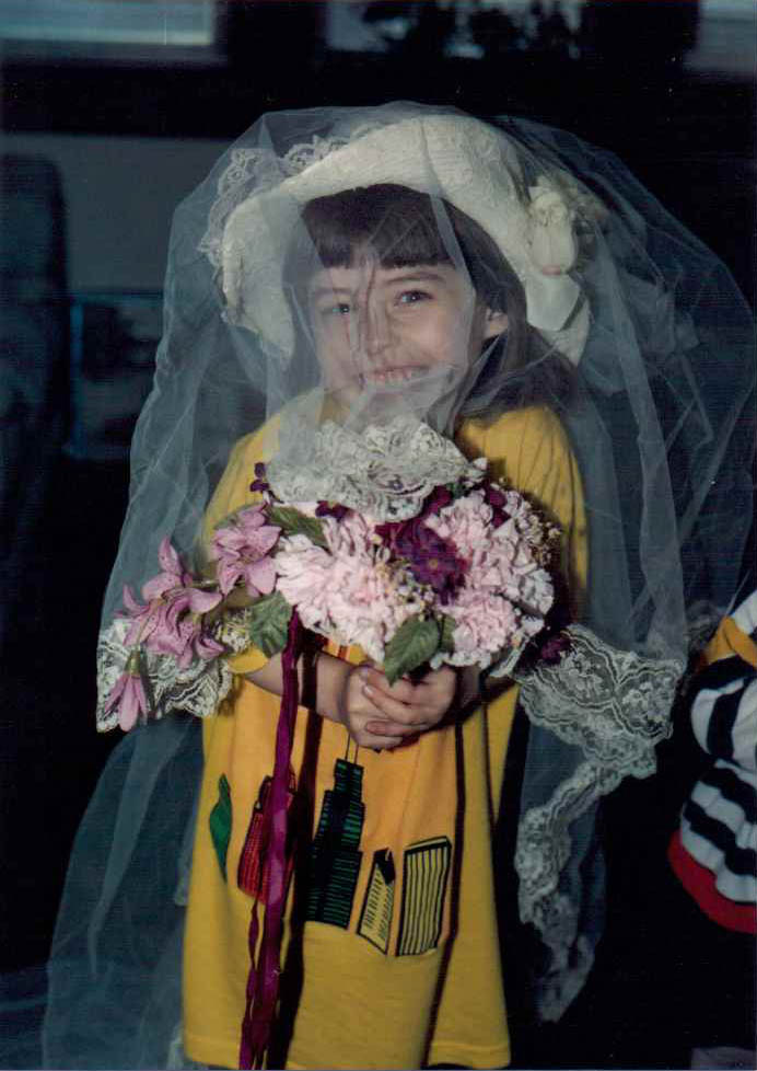 Kasia is a bride